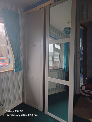 Bedroom wardrobe sliding - bedroom,