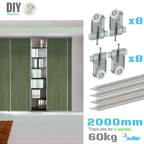 Wardrobe sliding track - track, system