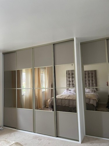 Made measure mirror fitted - mirror,