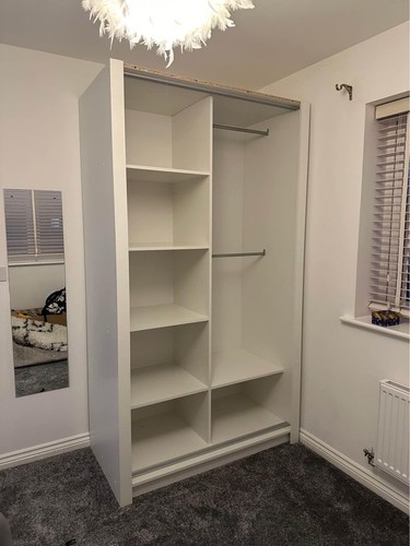 Wardrobe sliding doors 120cm - wardrobe,