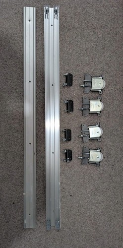 Wardrobe sliding door - sliding, track